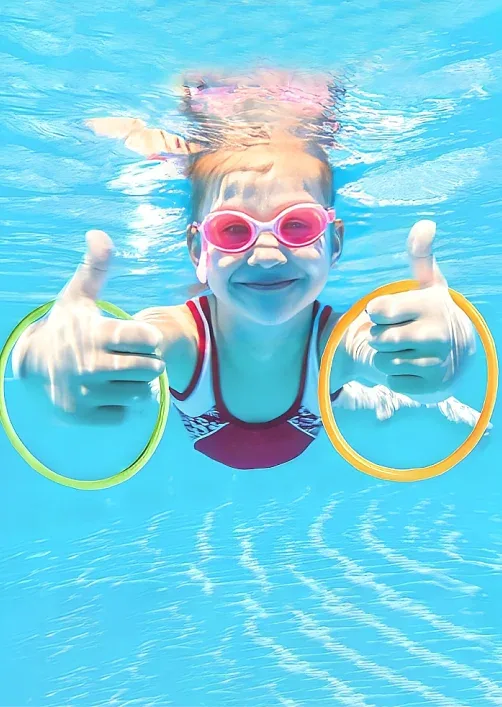 Child nervous about swim lessons